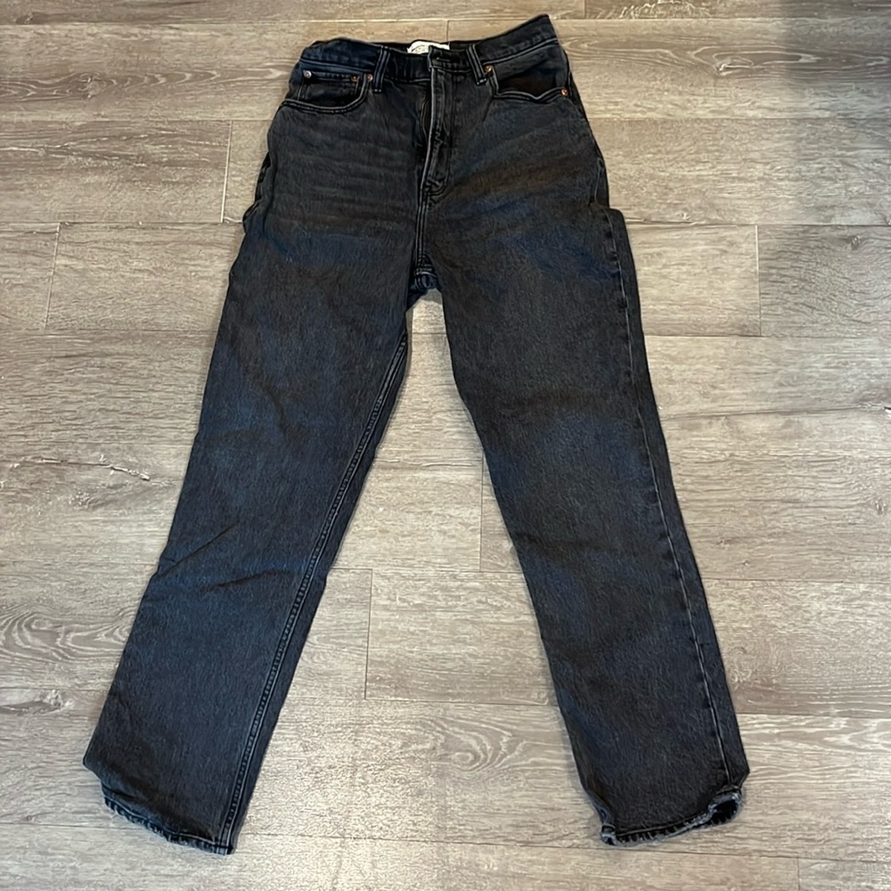 Abercrombie ‘90s straight ultra high rise
